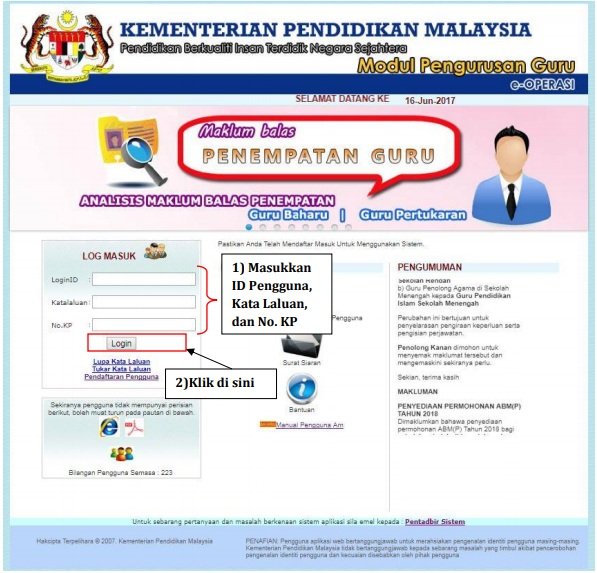 log masuk e-operasi