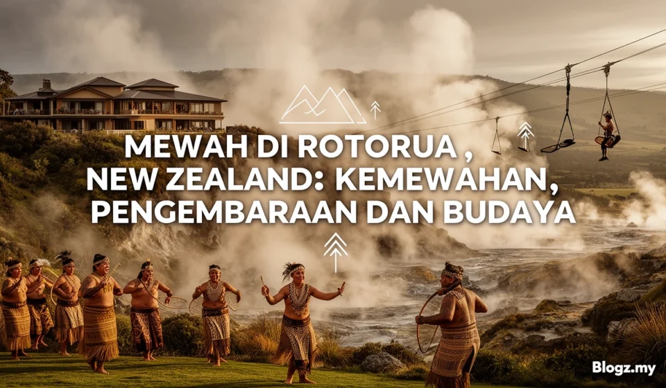 Mewah di Rotorua, New Zealand: Kemewahan, pengembaraan dan budaya