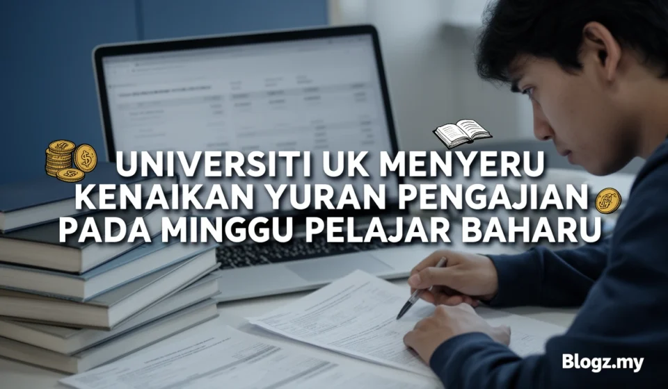 Universiti UK menyeru kenaikan yuran pengajian pada minggu pelajar baharu