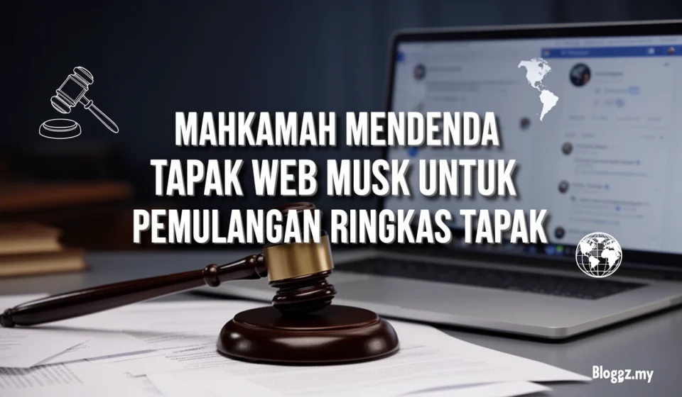 Mahkamah mendenda tapak web Musk untuk pemulangan ringkas tapak