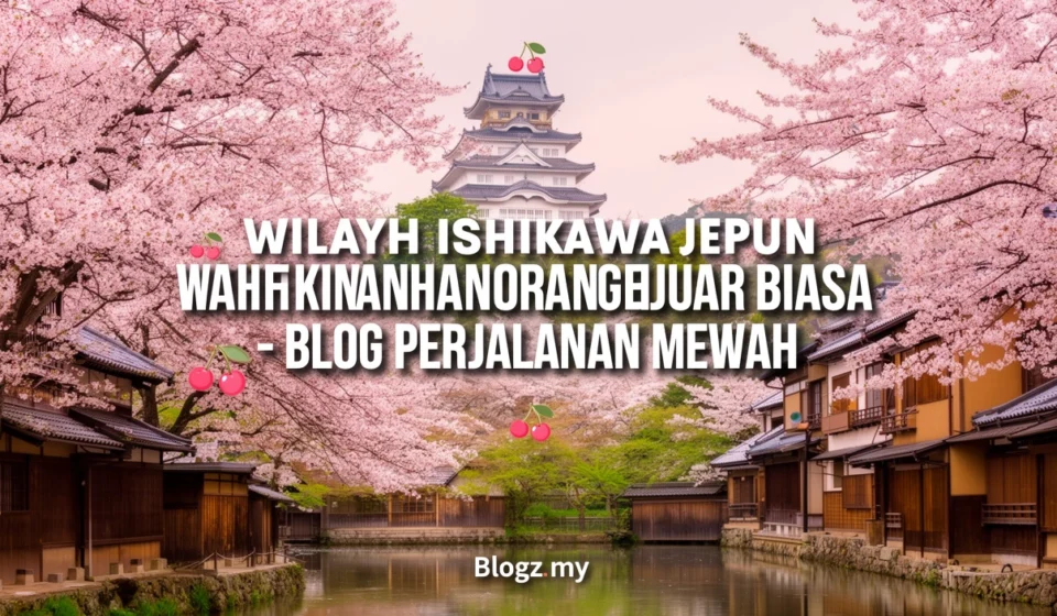 Wilayah Ishikawa Jepun yang luar biasa - Blog Perjalanan Mewah