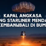 Kapal angkasa Boeing Starliner mendarat kembali di Bumi Kapal angkasa Boeing Starliner mendarat kembali di Bumi