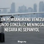 Calon pembangkang Venezuela Edmundo González meninggalkan negara ke Sepanyol