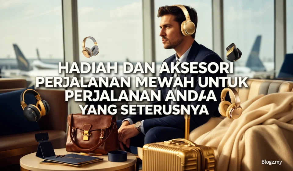 Hadiah dan aksesori perjalanan mewah untuk perjalanan anda yang seterusnya