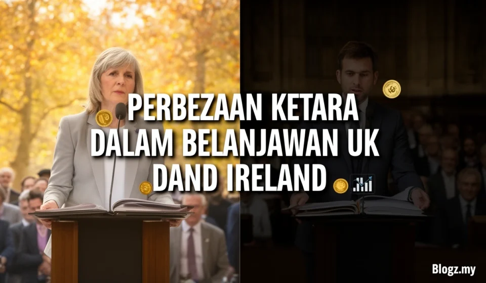 Perbezaan ketara dalam belanjawan UK dan Ireland
