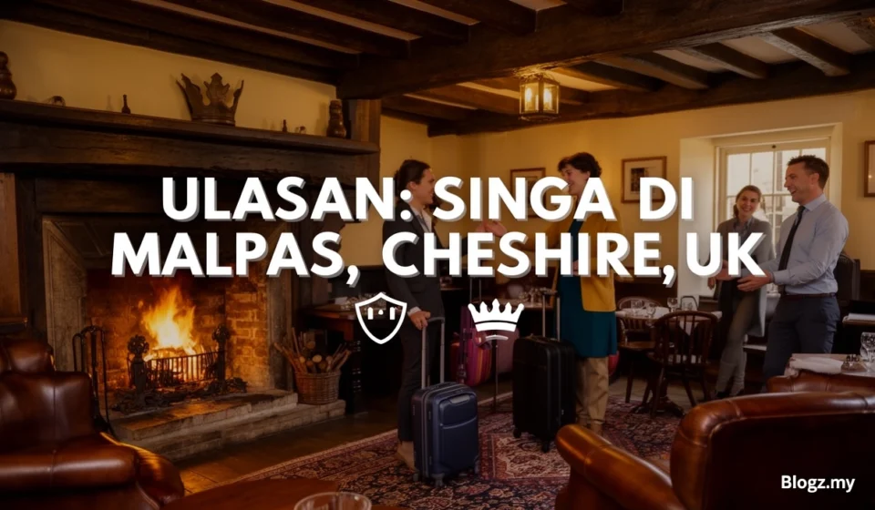 Ulasan: Singa di Malpas, Cheshire, UK