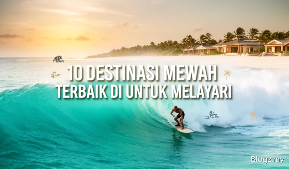 10 destinasi mewah terbaik di dunia untuk melayari