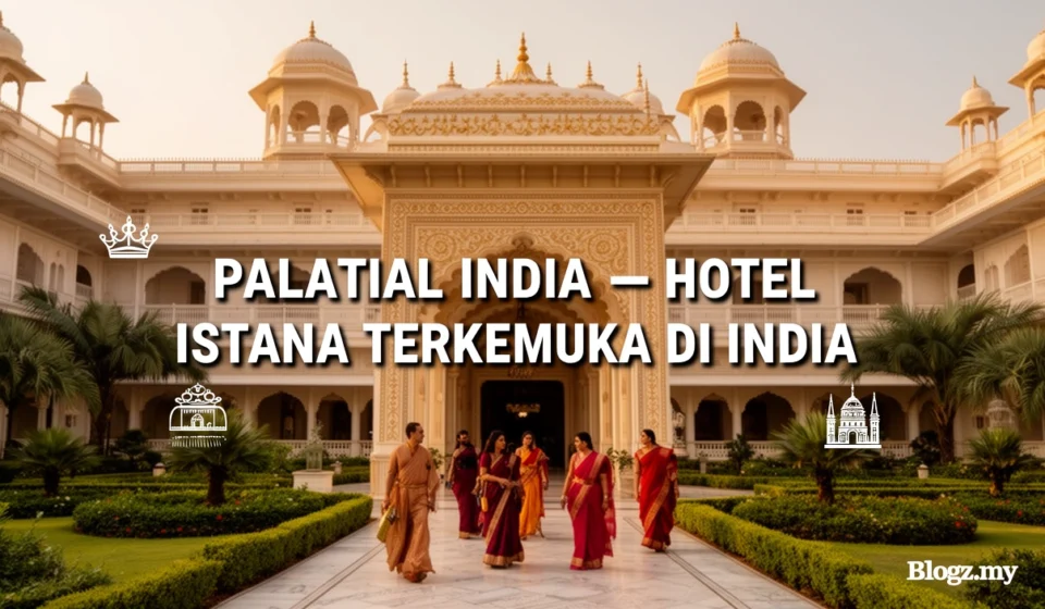 Palatial India – hotel istana terkemuka di India