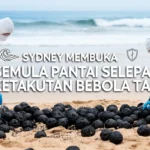 Sydney membuka semula pantai selepas ketakutan bebola tar
