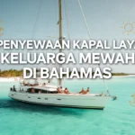 Penyewaan kapal layar keluarga mewah di Bahamas