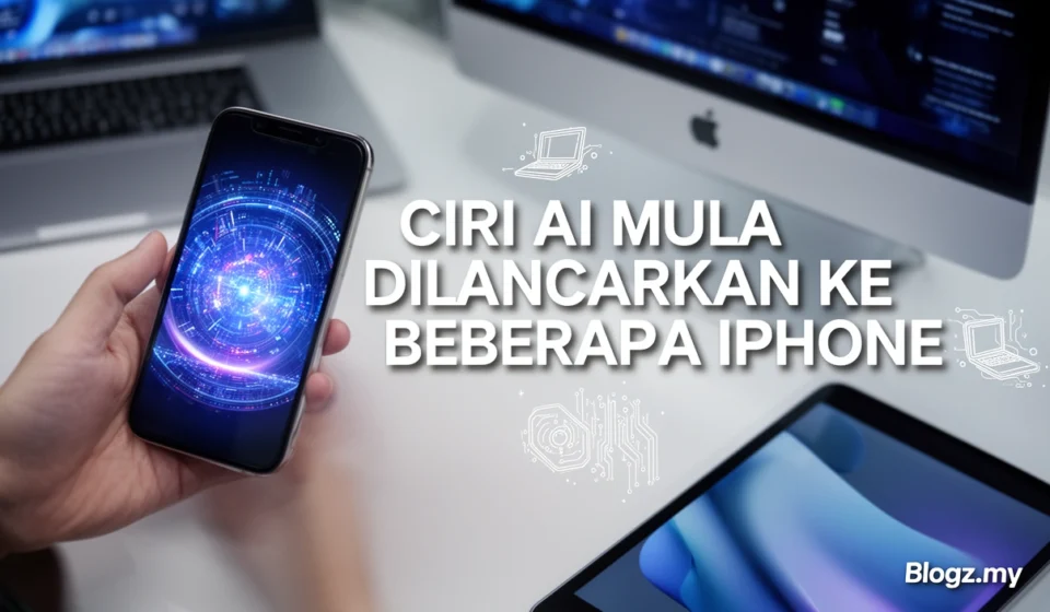 Ciri AI mula dilancarkan ke beberapa iPhone