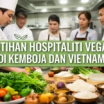 Latihan hospitaliti vegan di Kemboja dan Vietnam