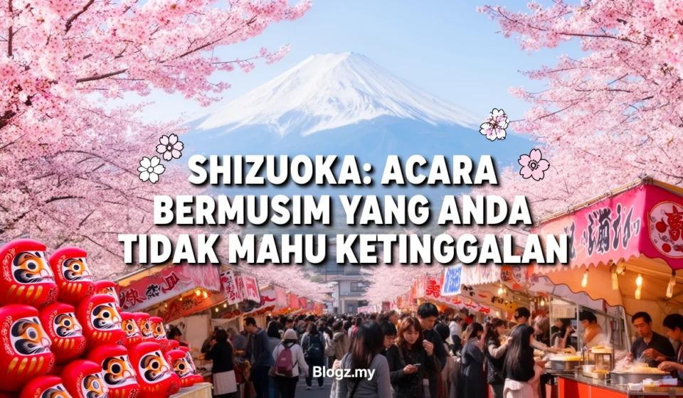 Shizuoka: Acara bermusim yang anda tidak mahu ketinggalan
