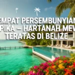 Tempat persembunyian tropika - hartanah mewah teratas di Belize