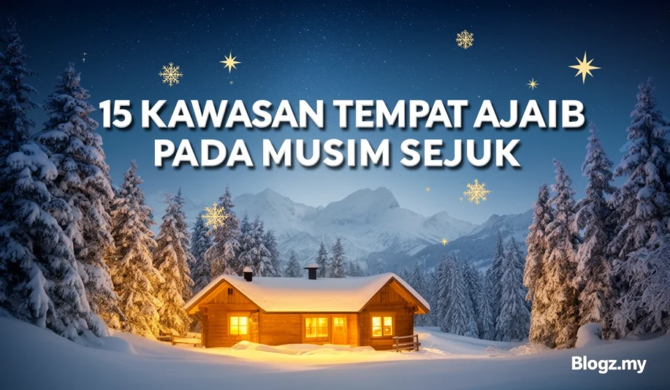 15 Kawasan Tempat Ajaib Pada Musim Sejuk