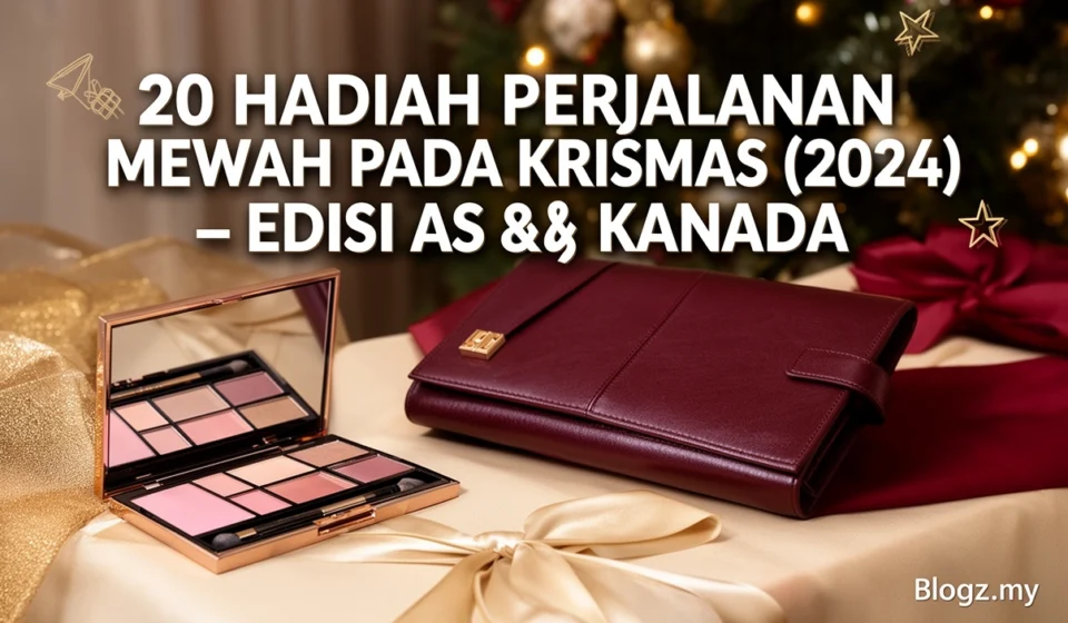 20 hadiah perjalanan mewah pada Krismas (2024) – edisi AS & Kanada