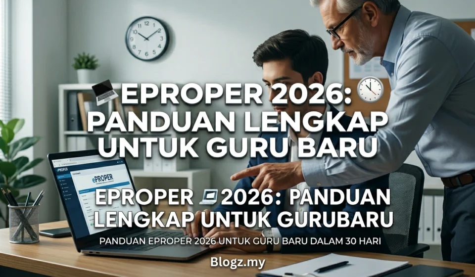 ePROPER 2026: Panduan Lengkap Untuk Guru Baru