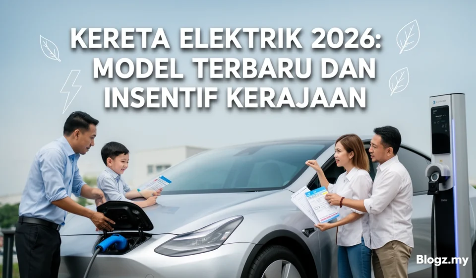 Kereta Elektrik 2026: Model Terbaru dan Insentif Kerajaan