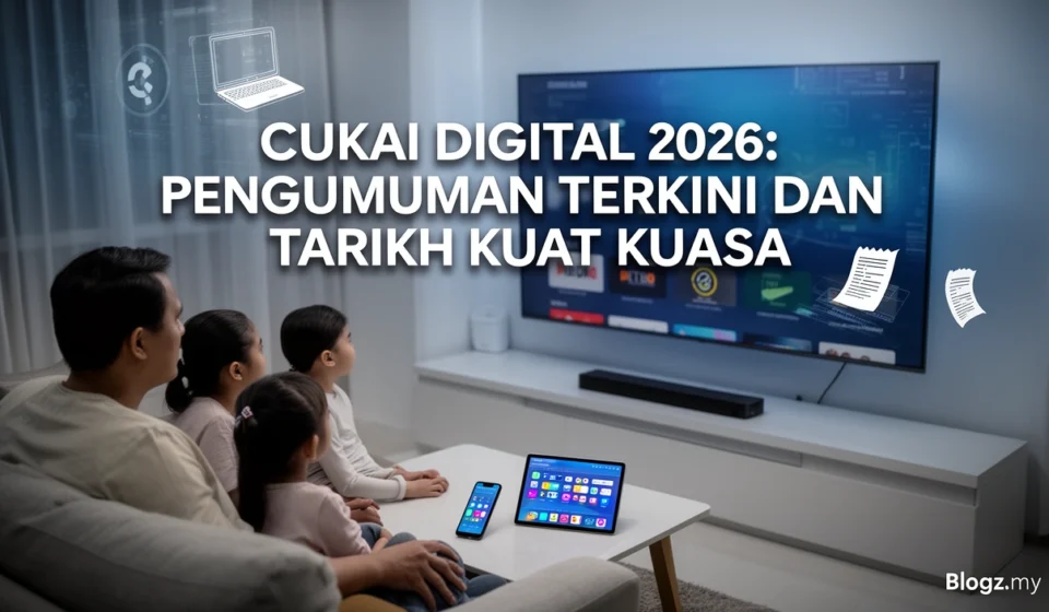Cukai Digital 2026: Pengumuman Terkini dan Tarikh Kuat Kuasa