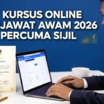 Kursus Online Penjawat Awam 2026 Percuma Sijil