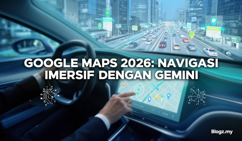 Google Maps 2026: Navigasi Imersif dengan Gemini