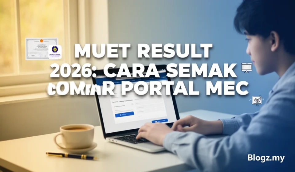 MUET Result 2026: Cara Semak di Portal MEC