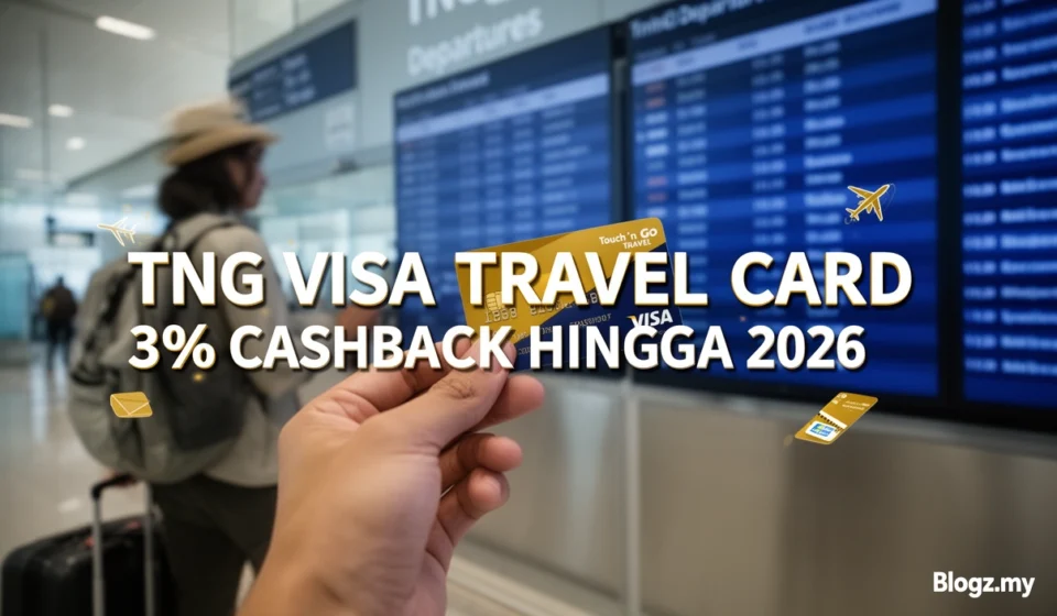 TNG Visa Travel Card 3% cashback hingga 2026