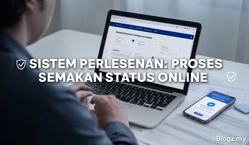 Sistem Perlesenan: Proses Semakan Status Online