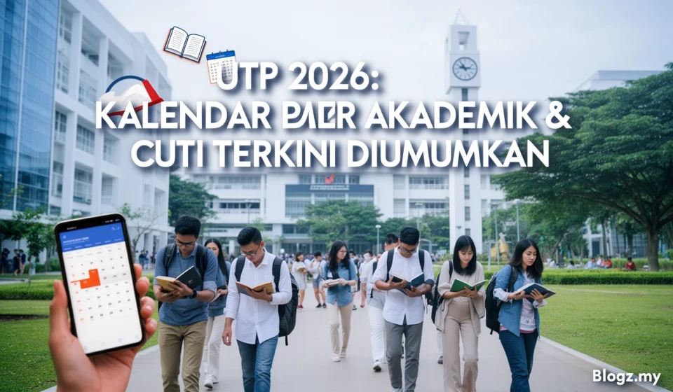 UTP 2026: Kalendar Akademik & Cuti Terkini Diumumkan