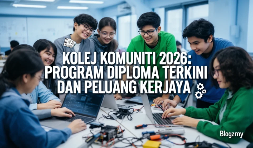 Kolej Komuniti 2026: Program Diploma Terkini dan Peluang Kerjaya
