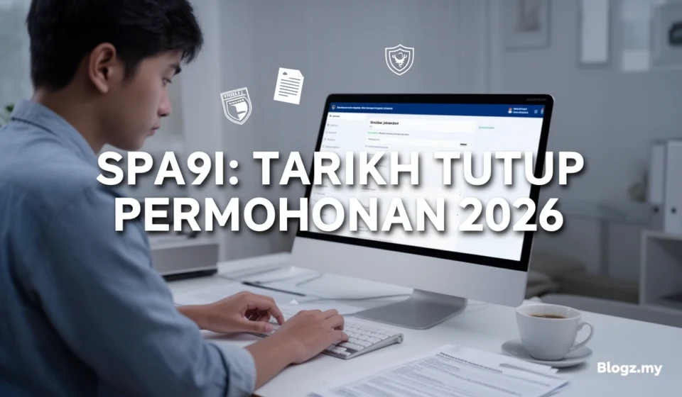 SPA9i: Tarikh Tutup Permohonan 2026