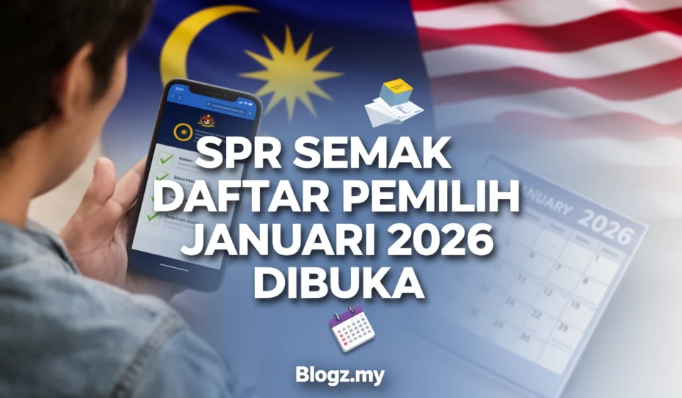 SPR Semak Daftar Pemilih Januari 2026 Dibuka