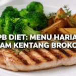 CPB Diet: Menu Harian Ayam Kentang Brokoli