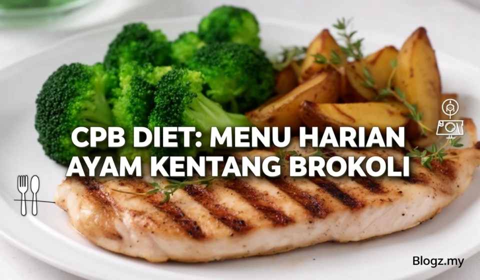 CPB Diet: Menu Harian Ayam Kentang Brokoli
