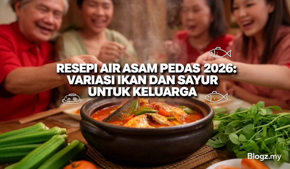 Resepi Air Asam Pedas 2026: Variasi Ikan dan Sayur untuk Keluarga