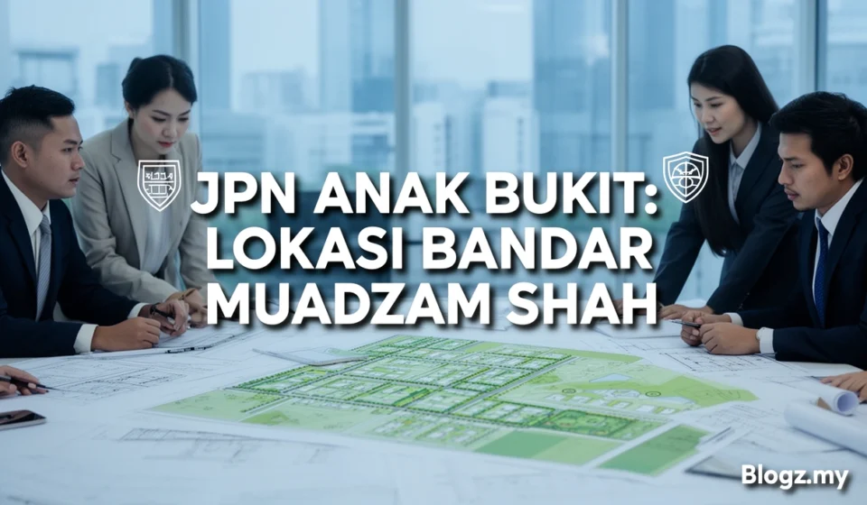 JPN Anak Bukit: Lokasi Bandar Muadzam Shah