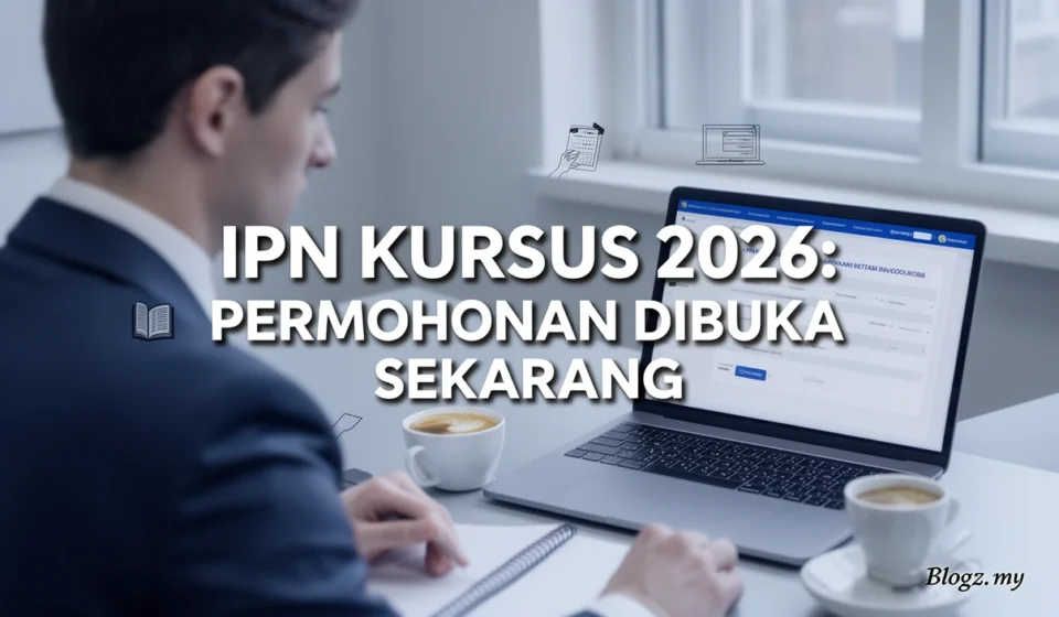 IPN Kursus 2026: Permohonan Dibuka Sekarang