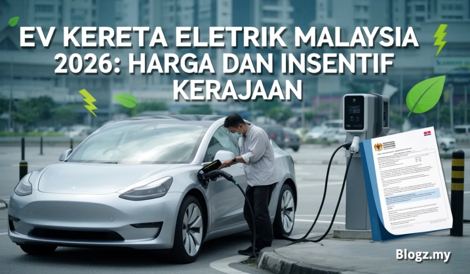 EV Kereta Elektrik Malaysia 2026: Harga dan Insentif Kerajaan