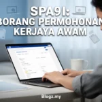 SPA9i: Borang Permohonan Kerjaya Awam