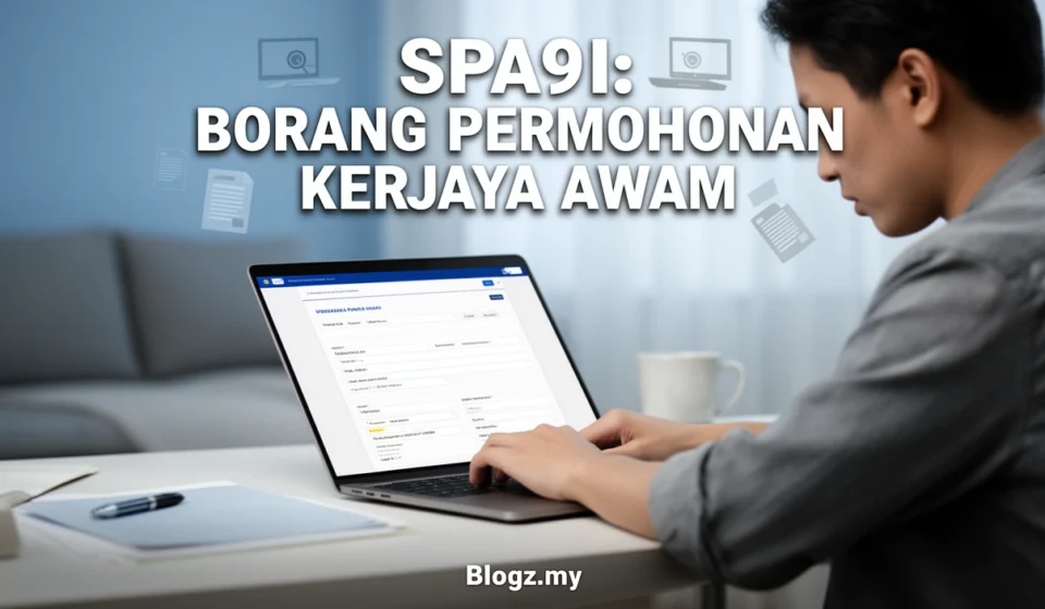 SPA9i: Borang Permohonan Kerjaya Awam