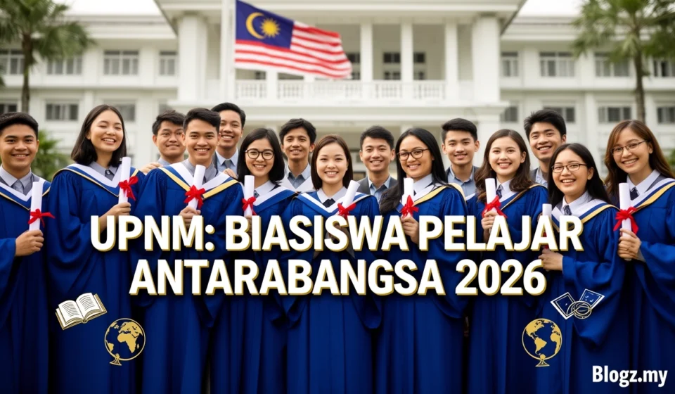 UPNM: Biasiswa Pelajar Antarabangsa 2026