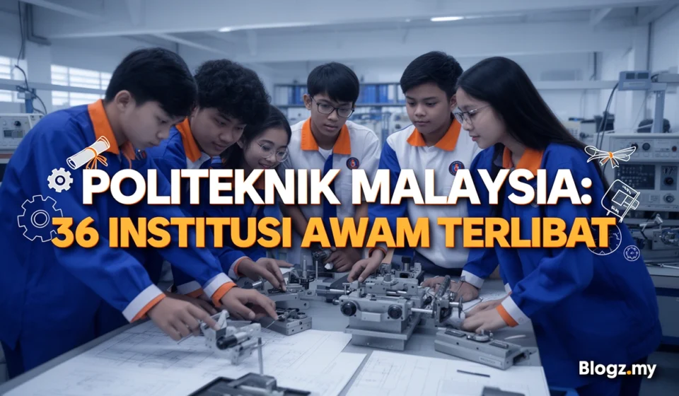Politeknik Malaysia: 36 Institusi Awam Terlibat