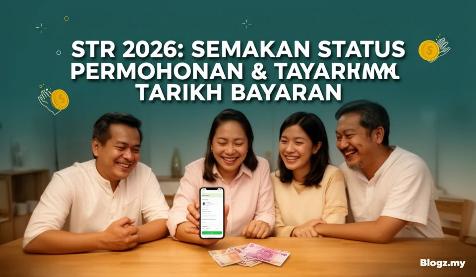 STR 2026: Semakan Status Permohonan & Tarikh Bayaran