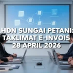 LHDN Sungai Petani: Taklimat e-Invois 28 April 2026