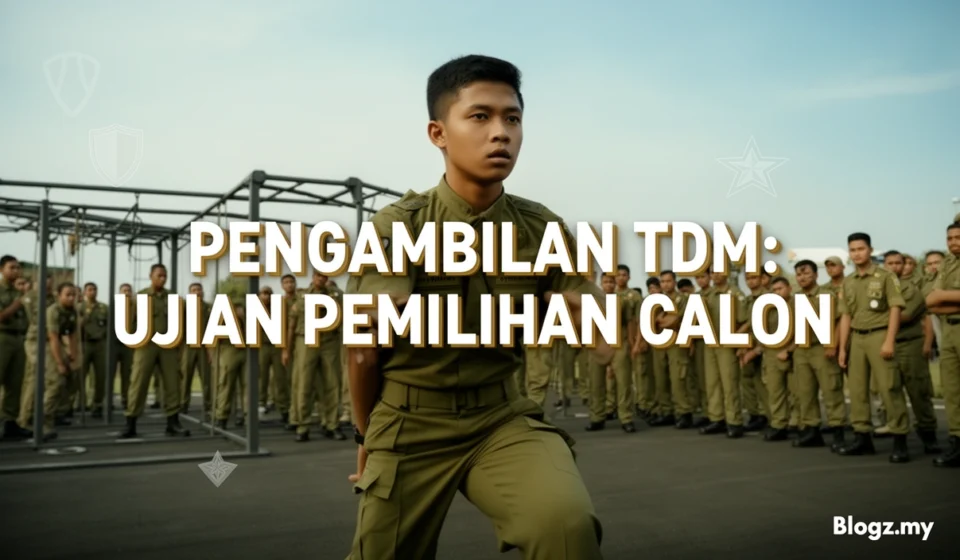 Pengambilan TDM: Ujian Pemilihan Calon