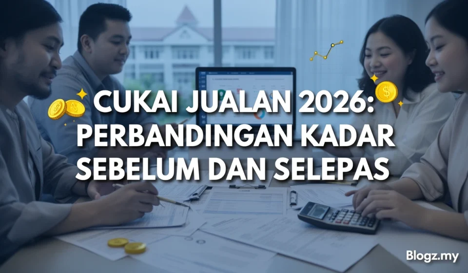 Cukai Jualan 2026: Perbandingan Kadar Sebelum dan Selepas