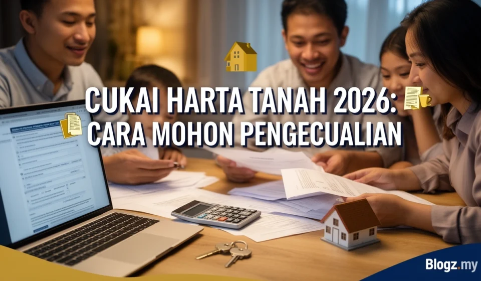 Cukai Harta Tanah 2026: Cara Mohon Pengecualian