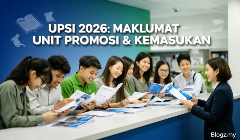 UPSI 2026: Maklumat Unit Promosi & Kemasukan