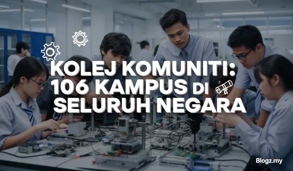 Kolej Komuniti: 106 Kampus di Seluruh Negara