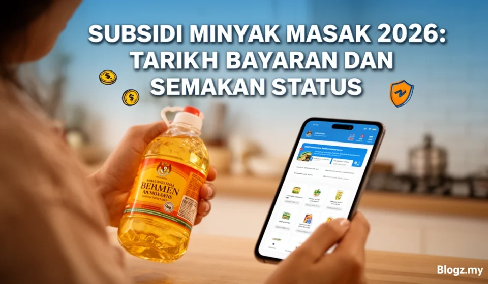 Subsidi Minyak Masak 2026: Tarikh Bayaran dan Semakan Status